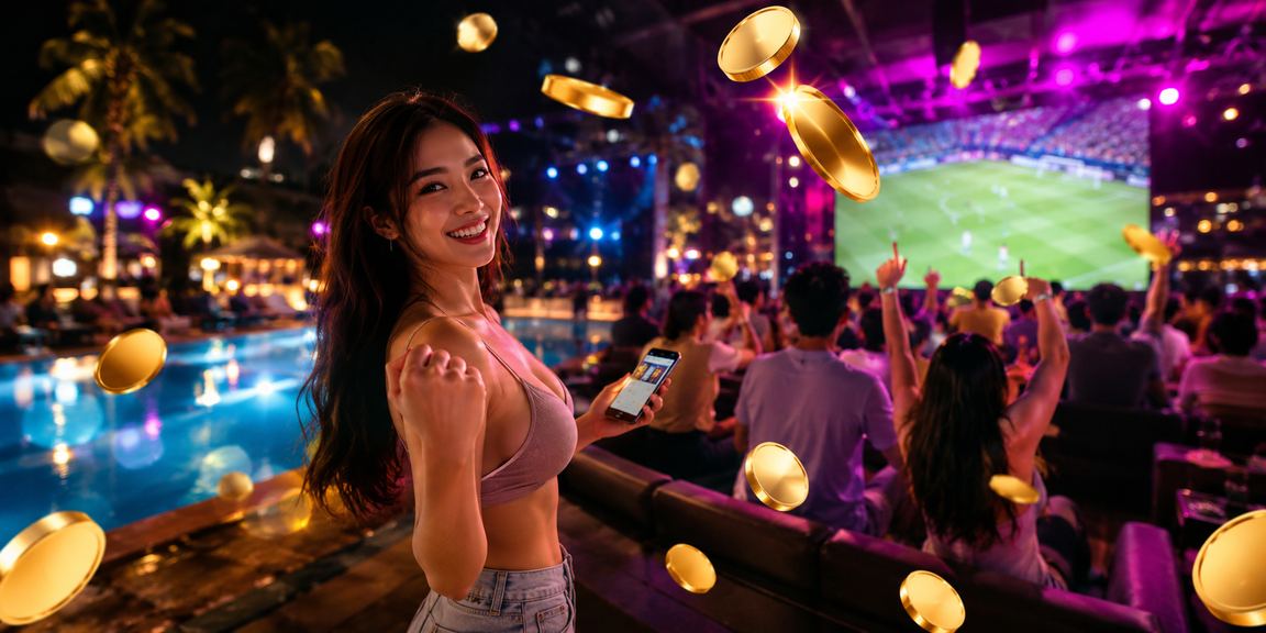 Cảnh sắc thành phố biển Mũi Né về đêm với nhịp sống giải trí sầm uất